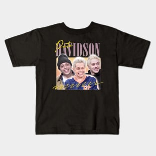 Pete Davidson // Retro Aesthetic  Design Kids T-Shirt